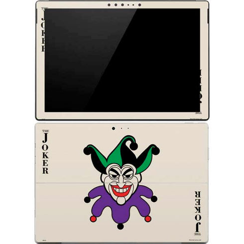 DC Comics The Joker Calling Card Surface Pro 4 Skin